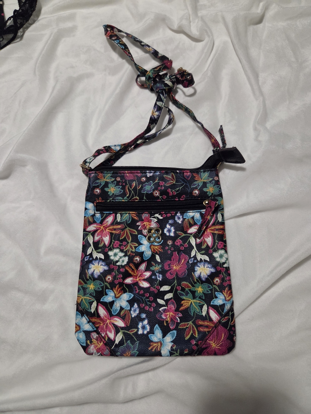 Floral Crossbody Bag in Multicolor